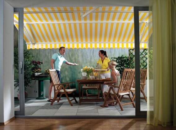 Sunrain Regenmarkise 02