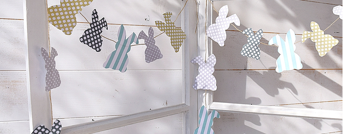 DIY - Osterhasengirlande