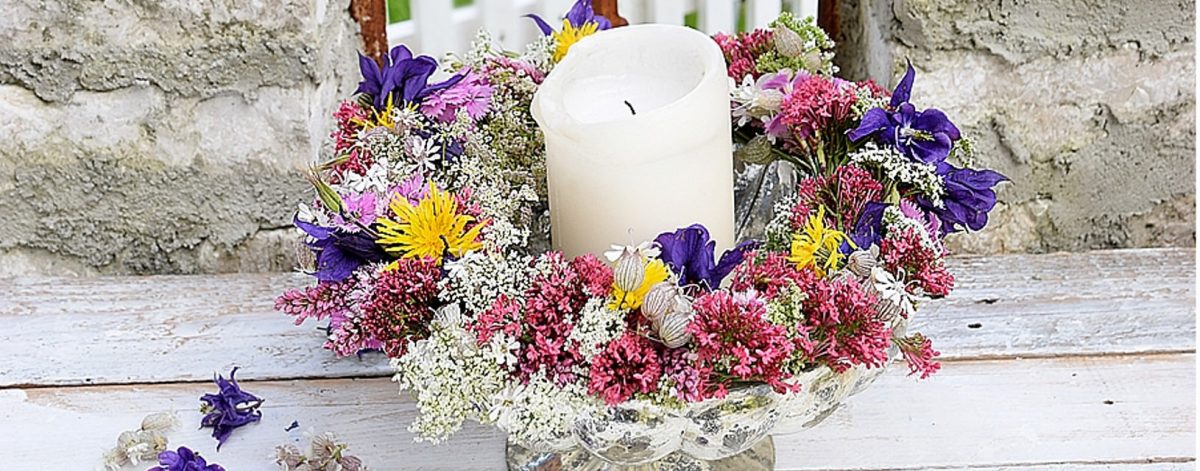 DIY-Anleitung Blumenkranz binden