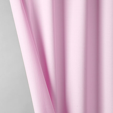 Kr&auml;uselbandgardine in rosa