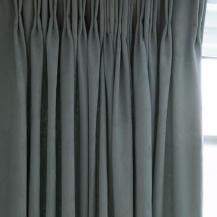 Schallschutzvorhang im Detail