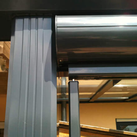 Fallarmmarkise Arco F Kassette Detail