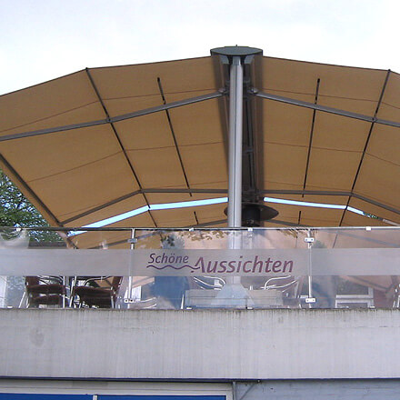 Freistehende Markise Gastro SUNRAIN