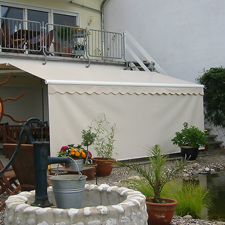 SUNRAIN Vario-Volant blickdicht