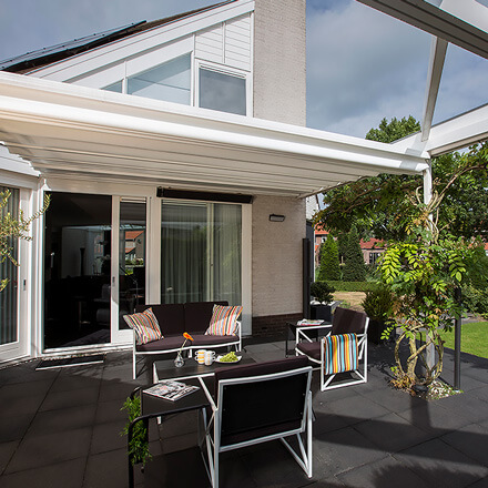 Pergola SUNRAIN L Terrasse