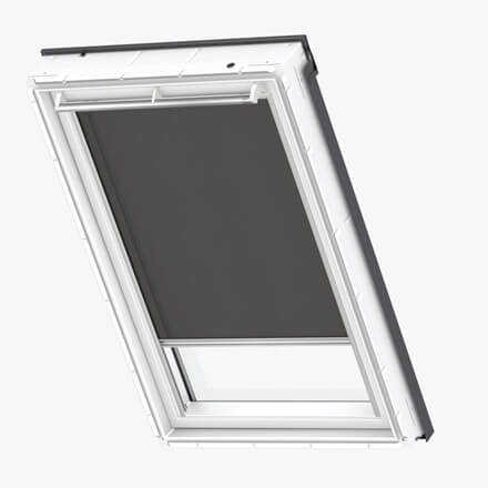 VELUX&reg; Sichtschutzrollo-Stoff in Schwarz, Farbe 4069