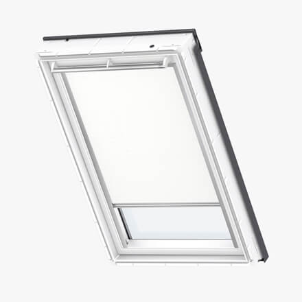 VELUX&reg; Verdunkelungsrollo-Stoff in Uni Weiß, Farbe 1025