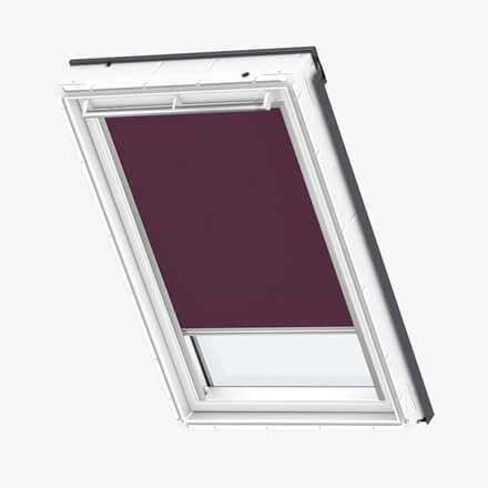 VELUX&reg; Verdunkelungsrollo-Stoff in Uni Violett, Farbe 4561
