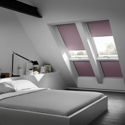VELUX&reg; Verdunkelungsrollo in Rosé