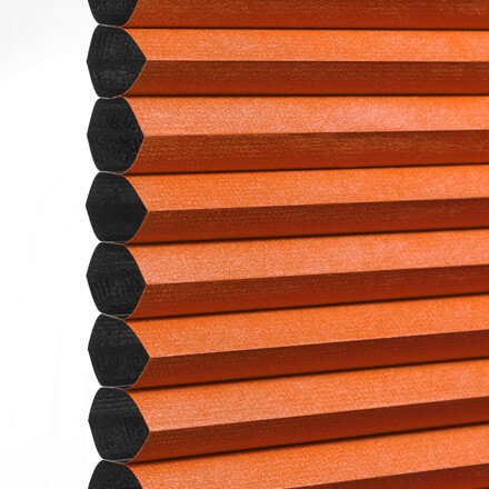Abdunkelungsstoff in Orange