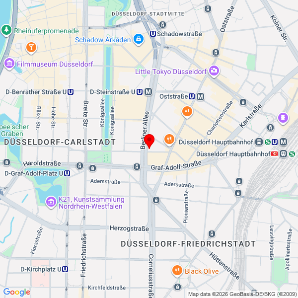 JalouCity Düsseldorf Berliner Allee  48 40212 Düsseldorf