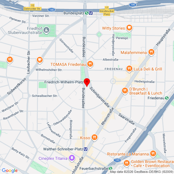 JalouCity Berlin - Steglitz Friedrich-Wilhelm-Platz 9 12161 Berlin