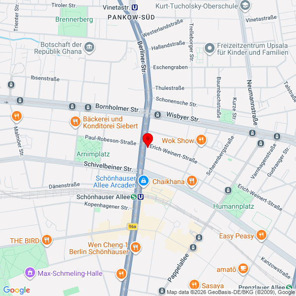 JalouCity Berlin - Prenzlauer Berg Schönhauser Allee 86 10439 Berlin