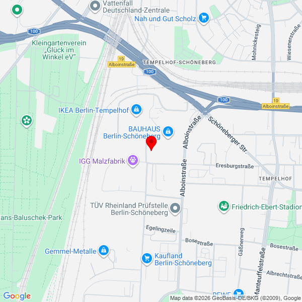 JalouCity Berlin - Tempelhof Alboinstraße 24 12103 Berlin