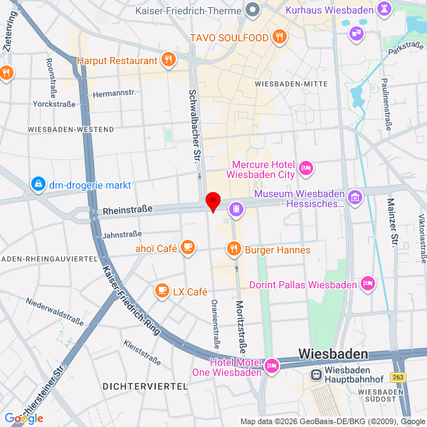 JalouCity Wiesbaden Rheinstraße 54 65185 Wiesbaden